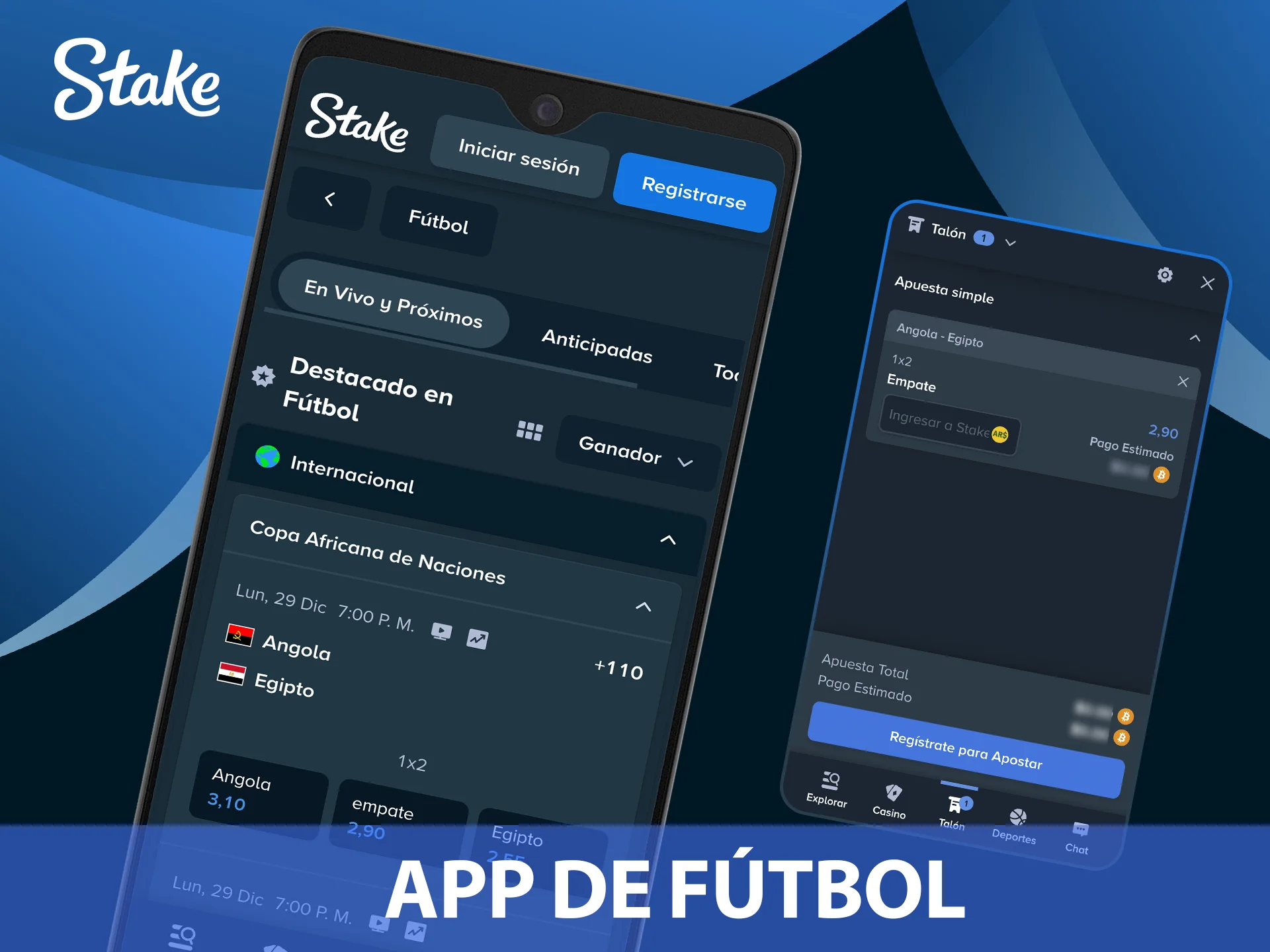 Descargá la aplicación móvil para apostar en el sitio oficial Stake.