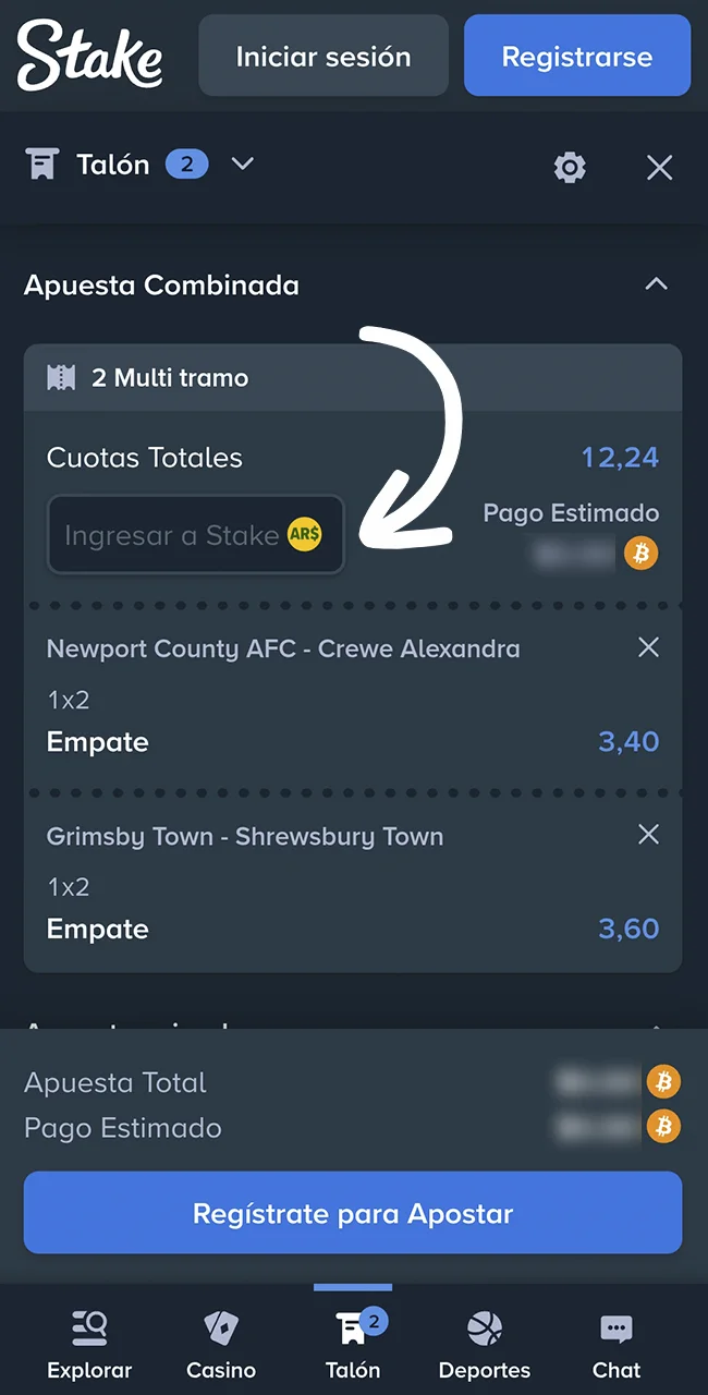 Armá tus apuestas combinadas de fútbol en el sitio oficial Stake.