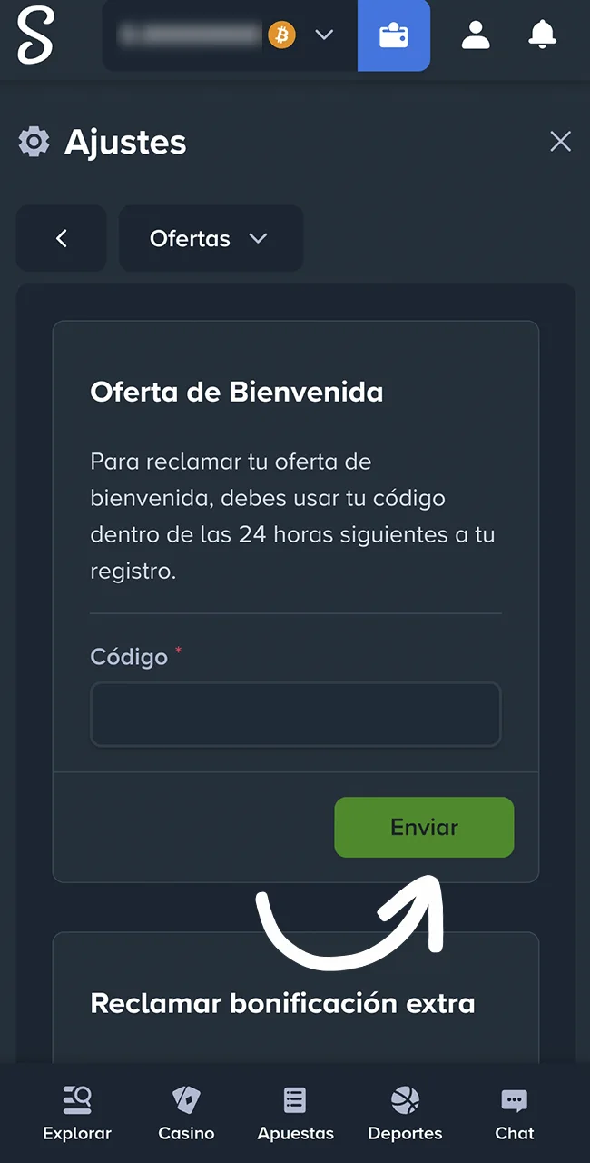 Apostá y ganá en sitio Stake.