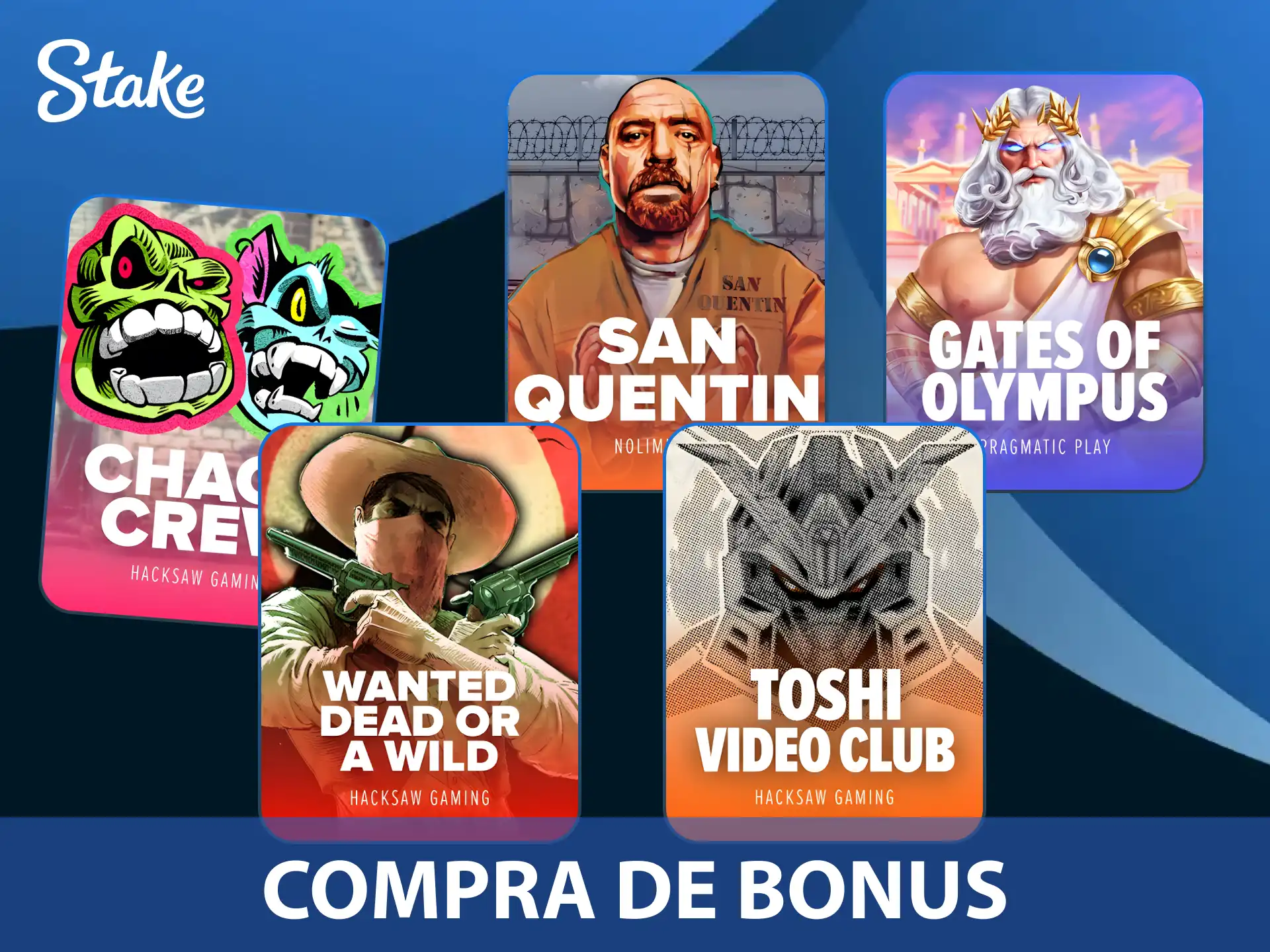 Accede directamente a las funciones especiales usando la compra de bonus en las slots de Stake.